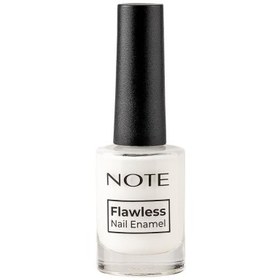 Resim Note Flawless Nail Enamel Oje 02 Çok Açık Beyaz 