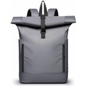 Resim Oldfriend Gri Büyük Kapasiteli Unisex Sırt Çantası - Okul Seyahat İş İçin Dayanıklı Laptop Çantası Diğer 