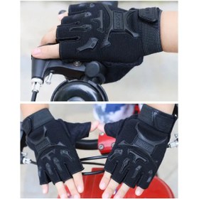 Resim BGA Çocuk taktik eldiveni spor bisiklet sürüş paten egzersiz outdoor kamp bisiklet eldiveni 