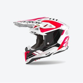 Resim Airoh Avıator 3 Saber Red Gloss Kask 