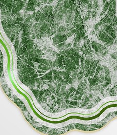 Resim Alanur Home Eko Yıldız Djt Yıkanabilir Kaymaz Taban 3 Lü Yatak Odası Takımı 203 Figürlü Yeşil 