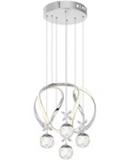 Resim Eray Aydınlatma 1625-40 Kr 4 Toplu Krom Led Avize Krom 