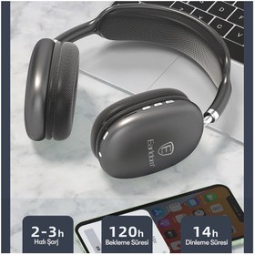 Resim Zipax Omix X3 X4 X5 X6 X7 Kafaüstü Bluetooth Kulaklık AZ-Ear-BH102 