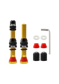 Resim Hombey Alüminyum Cnc Mountain Yolları Bisikleti Vakum Tırnak Takımı - 120psi Yüksek Basınç Testi - Gold Set 2 Adet Mavi 