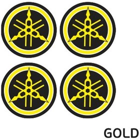 Resim Yamaha Yamaha Yamaha 4 3.5X3.5Cm Dörtlü Damla Etiket De019 