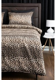 Resim Tek Kişilik Nevresim Takımı Leopar 