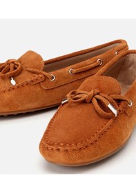 Resim Hotiç Kadın Süet Deri Taba Bağcık Detaylı Günlük Loafer 01ayh306240a370 Taba 
