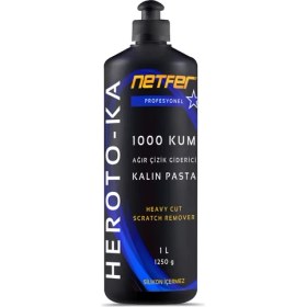 Resim Netfer Heroto-KA Kalın Çizik Giderici Pasta - 1 L 