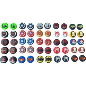 Resim Doreka Ps5 Ps4 Ps3 Xbox One S x Ns 25 Çift Analog Koruyucu Karışık Set 