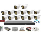 Resim 14'Lü 5Mp Sony Lensli+H265 Kayıt Cihazı Full Paket 