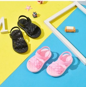 Resim Sarı Çocuk Sandaletleri Küçük Prenses Kaymaz Yumuşak Alt Sandalet Kız Bebek Ayakkabıları Sarı 