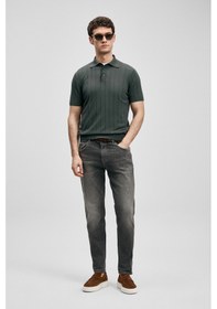 Resim Lufian Quel Smart Jean Erkek Pantolon Slim Fit Gri Gri 111200244100150 