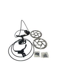 Resim Hidrolik Fren Seti Ön Arka Rotor Dahil Komple 2 Pistonlu Kaliper 