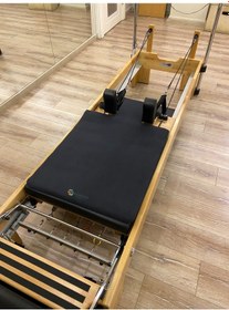 Resim Siyah Pilates Reformer Mat Pilates Matı 