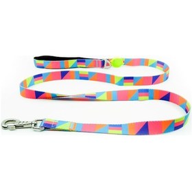 Resim Tailpetz Spirit Köpek Gezdirme Kayışı 140 cm x 2 cm Çok Renkli 