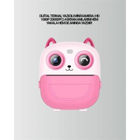 Resim Değirmen Grup Anında Yazdıran Kamera – Çocuklara Uygun, Hafif ve Renkli 