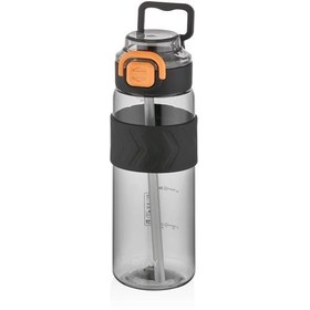 Resim Shotay ST-7238 800ml Siyah Pipetli Tritan Matara 