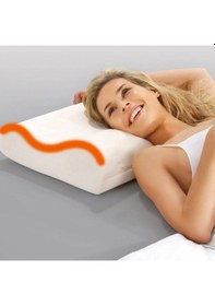 Resim Ankaflex Ortopedik Visko Boyun Yastığı Visko Yastık 