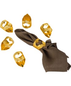 Resim Sena Desire 6'lı Kalpli Bez Peçetelik (227-K) 