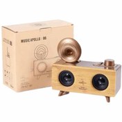 Resim Techno Stock Gramafon Radyo Bluetooth Hoparlör Nostaljik Radyo FM Radyo 