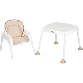 Resim Tommybaby 3 in 1 Çalışma Masalı ve Pedli Mama Sandalyesi 