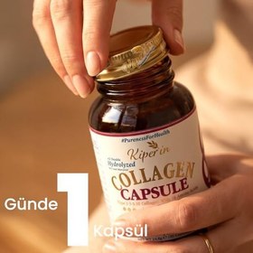 Resim Kiperin Collagen Kapsül 30 Adet, Hidrolize Peptit 500 mg, Tip 1-3-5-10, C Vitamini, Çinko, D3, Biotin, Selenyum, Hyaluronik Asit ve Yumurta Zarı 