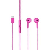 Resim Lecoo EH104 Type-C Kulak İçi Mikrofonlu Kulaklık Pembe 