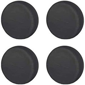 Resim Aubyhe 4 Adet Hava Ve Yağ Dayanıklı Lastik Kılıfı, Oxford Kumaş, Xxxl Boy 33-35 İnç , Siyah Renk 