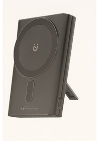 Resim Ferro 5.000mah Pd-22,5w Magsafe 15w Kablosuz Type-c Siyah Powerbank Wpg-053 Renkli 