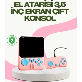 Resim AyrStore 666 Oyunlu Retro Game Console - Tv ve Çift Gamepad Desteği 