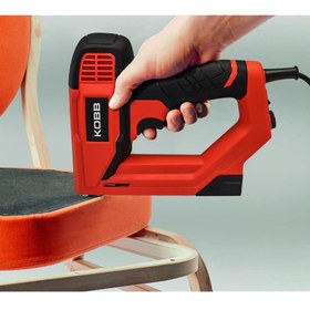 Resim KOBB KBZ200B 8-16mm Zımba ve 15-16mm Profesyonel Çivi Çakma Makinesi + 3000 adet Yedek Zımba ve Çivi 