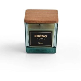 Resim Doğtaş Home Flower Ahşap Kapaklı Mum 