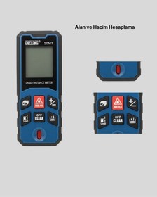 Resim Gld-spt- Dijital Lazer Mesafe Ölçüm Cihazı İnşaat Ve Ev Kullanımı 