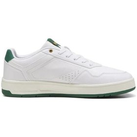 Resim Puma 39501803 Court Classıc Whıte Vıne Erkek Sneaker Beyaz - Yeşil 