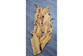 Resim Feyza Design Doğal Zeytin Ağacı Sunum Tahtası, 27-31 Cm, Şık ve Kullanışlı Ürün 