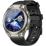 Resim Geeroyoo JZR-GY Ja01 1.43" Amoled Glukoz Ürik Asit Lipid Basıncı Ecg Takibi Bt Görüşme Sos 295Mah Pil Gümüş Akıllı Saat (İthalatçı Garantili) 