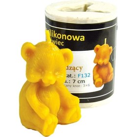 Resim Lyson Mum Kalıbı, Oturan Yavru Ayı 