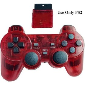 Resim Red-2.4g Kablosuz Denetleyici Ps2 Gamepad İçin Ps2 Kablosuz Oyun Kolu İçin Ps2 Pc Android Telefon Oyun Denetleyicisi 