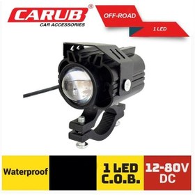 Resim Motosiklet Sis Farı 12 V Sarı Ve Beyaz Ledli Mercekli 7,5 4 Cm 1 ADET 