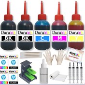Resim Duruink Canon Pg 510 Cl 511 Uyumlu Kartuş Dolum Seti 5 li Set 5x100ml Mürekkep 