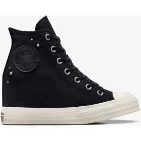 Resim Converse Chuck Taylor All Star Wedge Kadın Siyah Sneaker 
