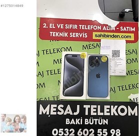 Resim Apple iPhone 15 Pro Max İkinci El TR | 512 GB | Mavi 