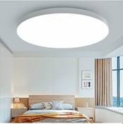 Resim Gdrhvfd Modern Led Tavan Lambası, 18w Oturma Odası Tavan Lambası 6000k Soğuk Beyaz 1700lm Yuvarlak Banyo Tavan Lambası Çocuk/yetişkin Yatak Odası 