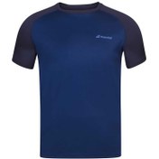 Resim Babolat Play Crew Neck Erkek Yeşil Tişört 