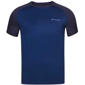 Resim Babolat Play Crew Neck Erkek Yeşil Tişört 