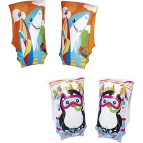 Resim Sevimli Hayvan Desenli Büyük Çocuk Deniz Kolluğu (6-12 Yaş) 