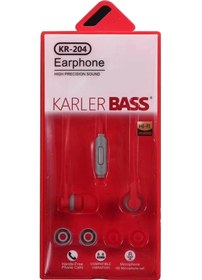 Resim Karler Bass KR-204 Kablolu Kulaklık - Yeşil 