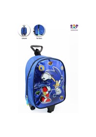 Resim Parlak Elmas Sonic Çekçekli Anaokulu Çantası - Çocuk Çanta - Kreş Çantası - Sonic Çanta Çok Renkli 