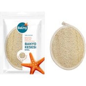 Resim Balmy Naturel Oval Yüz ve Vücut Banyo Kesesi Bej 