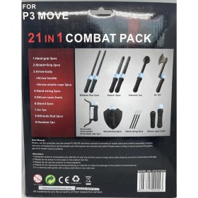 Resim YUES PS3/PS4/PS5 VR Move Savaş Paketi (21 Parça) – PS Move Aksesuar Seti, Kolay Montaj, Ayarlanabilir Kayışlar* 